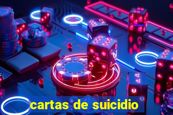 cartas de suicidio